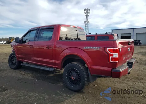 2018 Ford F150 Supercrew z USA, uszkodzony, nr VIN 1FTEW1EP2JFD78044